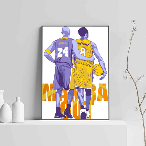 Mamba Out Kobe Bryant Posters
