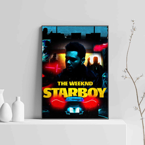 The Weeknd Starboy Cover Posters