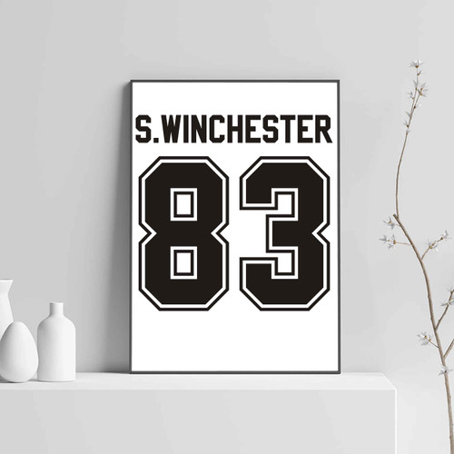 Winchester 83 Supernatural Style Posters