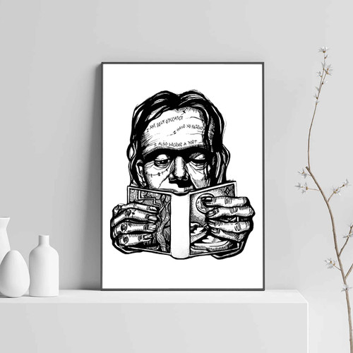 Young Frankenstein The Book Posters