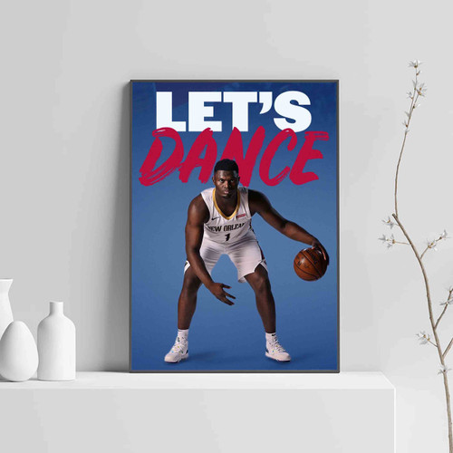 Zion Williamson Lets Dance Cover Posters