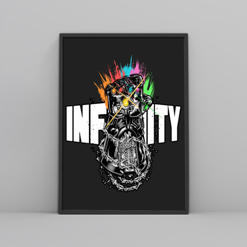 Avengers Infinity War Thanos Gauntlet Posters