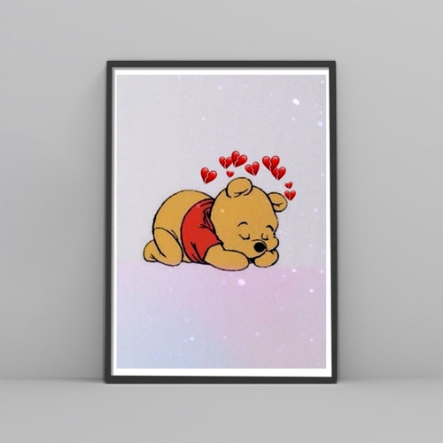 Disney Winnie The Pooh Broken Heart Posters