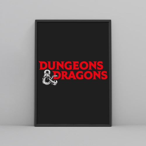 Dungeons and Dragons Logo Posters