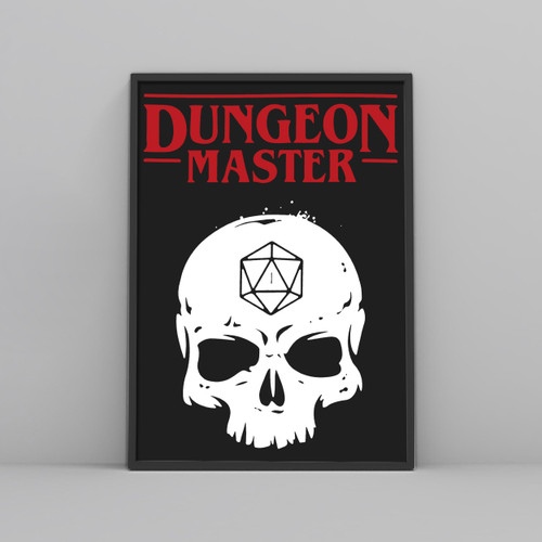 Dungeons and Dragons Skull Posters