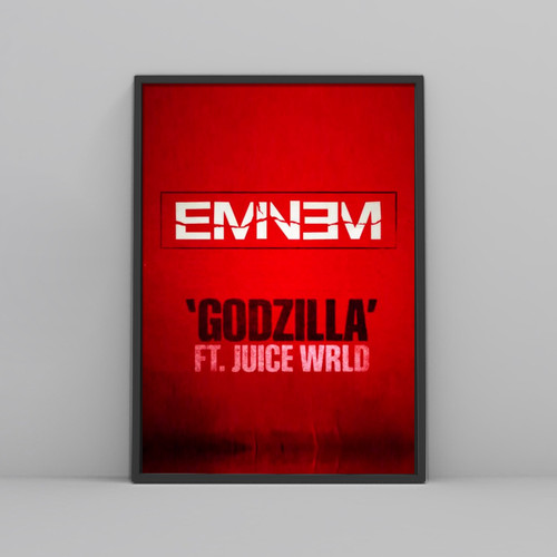 Eminem Godzilla ft Juice Wrld Posters