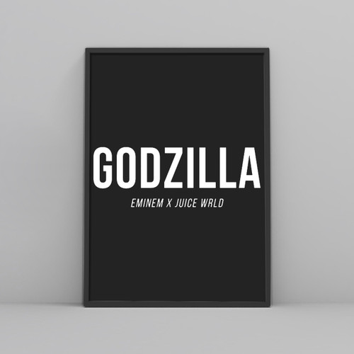 Eminem Godzilla x Juice Wrld Posters