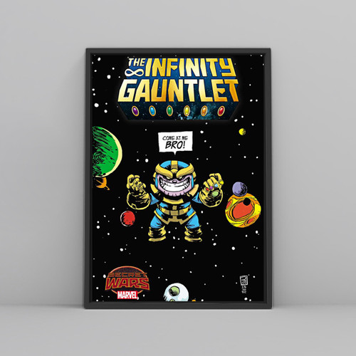 Infinity Gauntlet Young Variant Thanos Posters