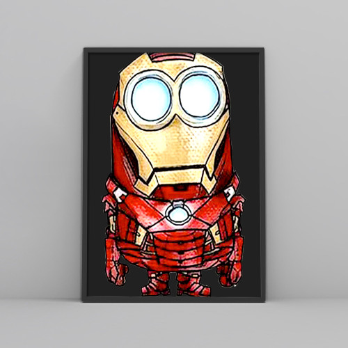 Ironman Minion Parody Posters