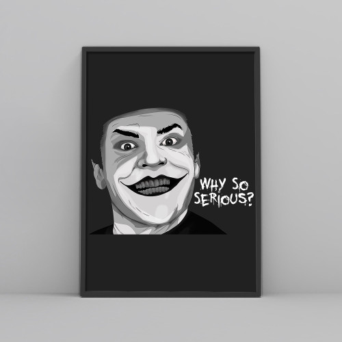 Joker Why So Serious Posters