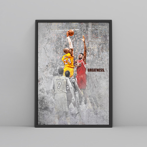 Kobe Bryant Dunk Greatness Posters