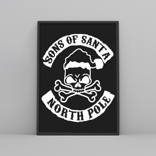 Sons of Santa North Pole Posters