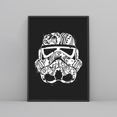 Star Wars Face Graphic Posters