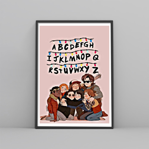 Stranger Things Cast Animated Posters