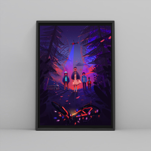 Stranger Things Neon Stranger Things Posters