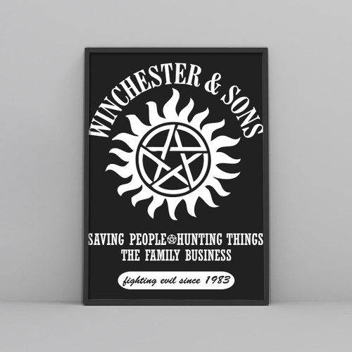Supernatural Winchester and Sons Posters