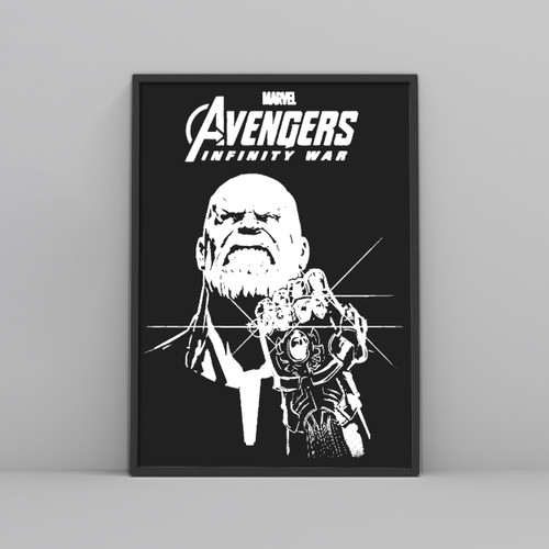 Thanos Infinity Gauntlet Avengers Infinity War Posters