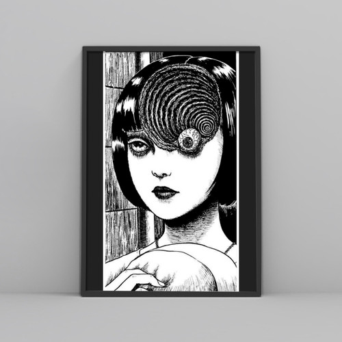 Uzumaki Junji Ito Japanese Horror Manga Posters