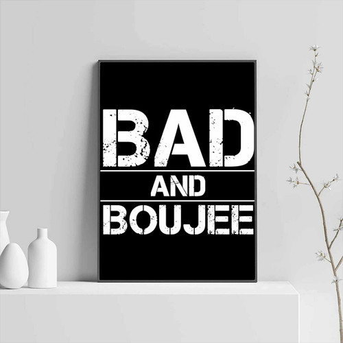 Bad And Boujee Title Migos Posters