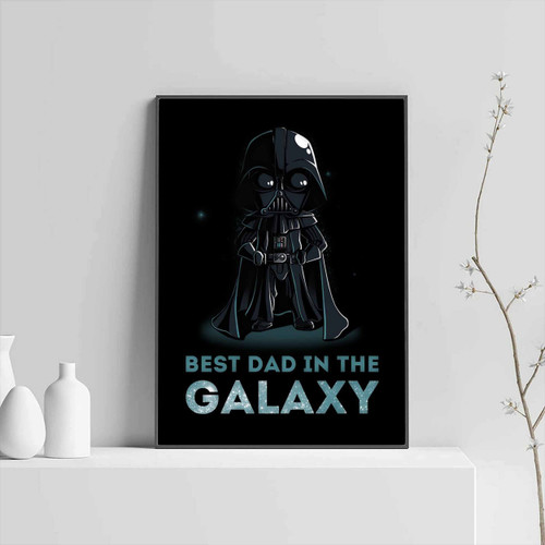 Darth Vader Best Dad In Galaxy Posters