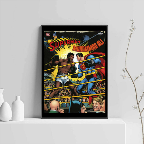 Muhammad Ali Vs Superman Original Poster Posters