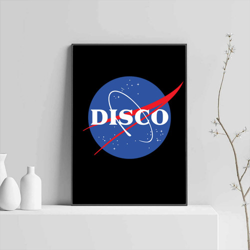 Nasa Logo Disco Posters