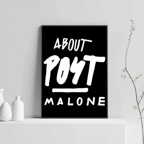 Post Malone About Post Malone Title Posters