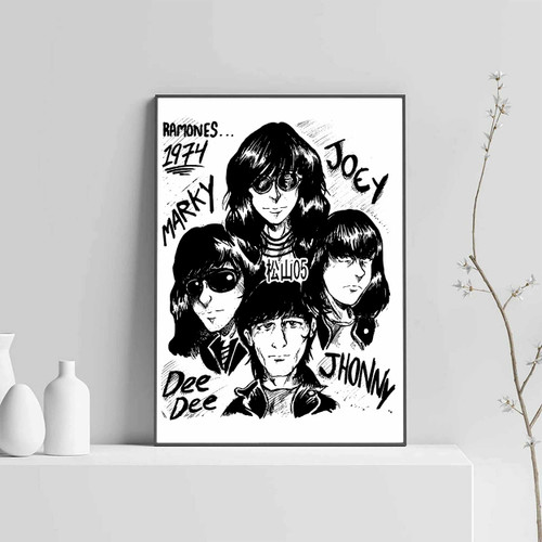 Ramones Crew Cover Posters