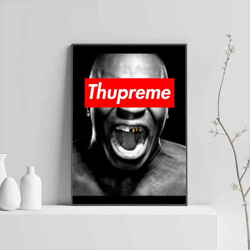 Thupreme Mike Tyson Boxing Champion Funny Posters