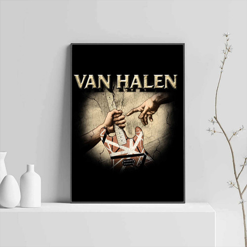 Van Hallen Choose Album Cover Music Posters