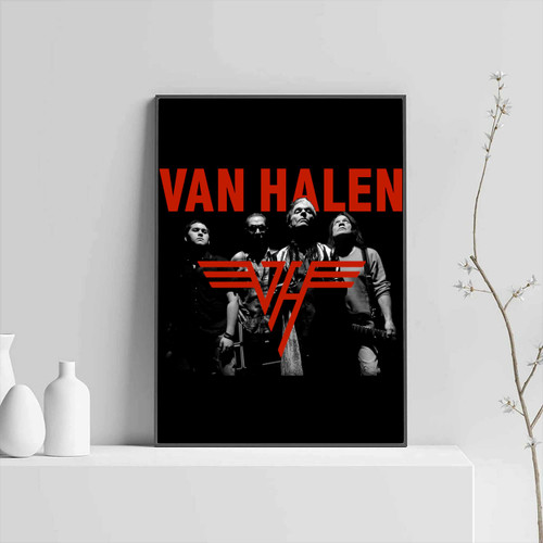 Van Hallen Vintage Photo Cover Posters