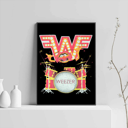 Weezer Muppets Drummer Posters