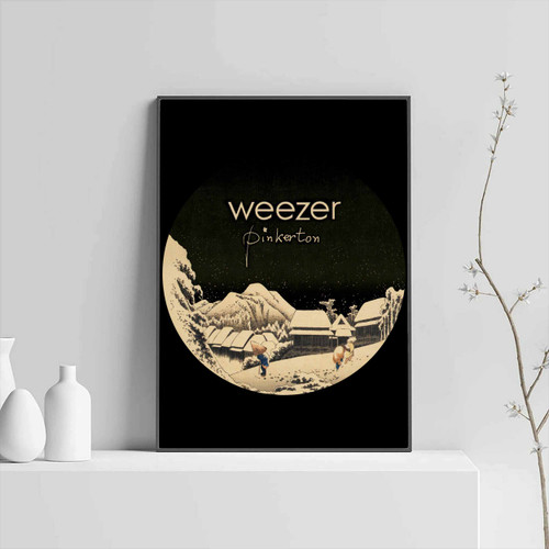 Weezer Pinkerton Cover Rounded Polygon Posters
