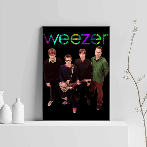 Weezer The Green Album Art Posters
