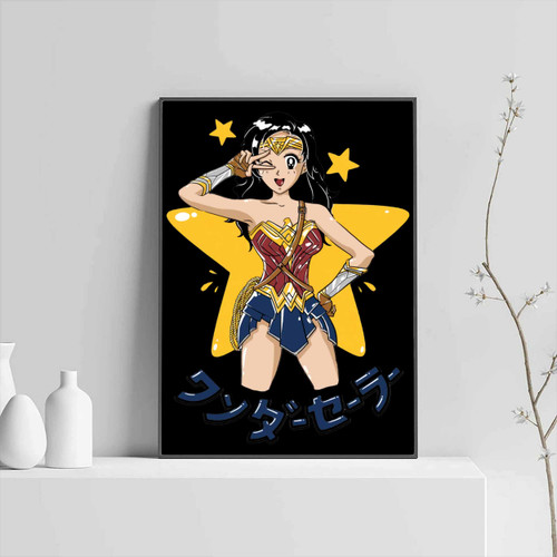 Wonder Woman Stars Sailor Posters