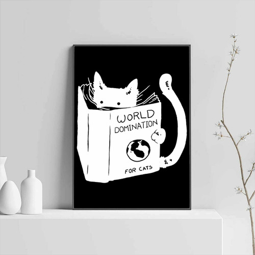 World Domination For Cats Posters