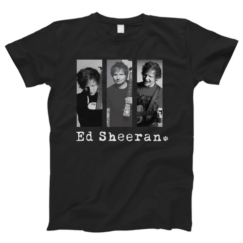 Ed Sheeran Three Photo Man's T shirt