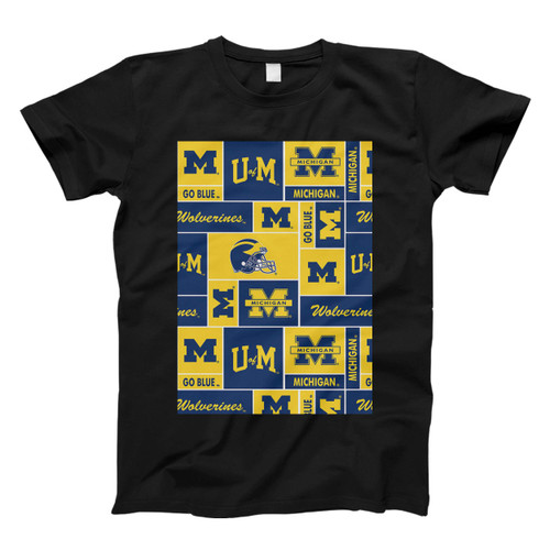 Michigan Collage Man's T shirt