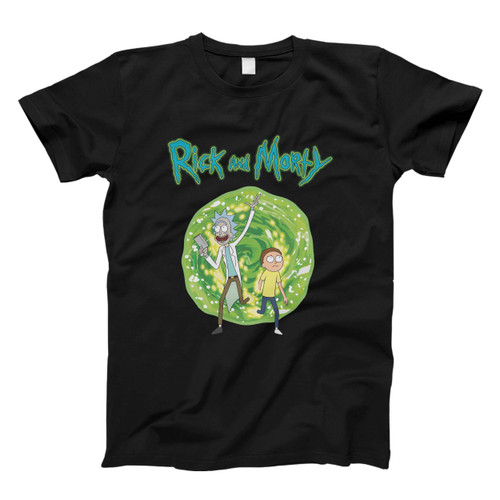 Rick And Morty Portal Dimensions Man's T shirt