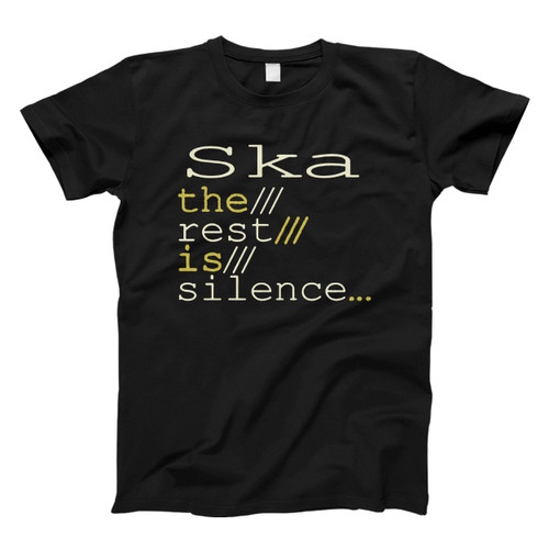 Ska The Rest Is Silence Man's T shirt
