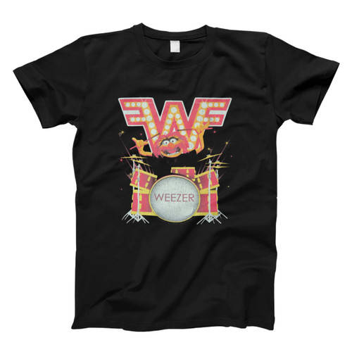 Weezer Muppets Drummer Man's T shirt