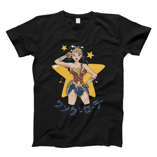 Wonder Woman Stars Sailor Man's T shirt