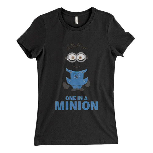 Minion On In A Minion Woman's T shirt