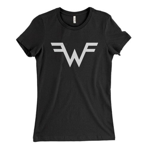 Weezer Logo Classic Woman's T shirt