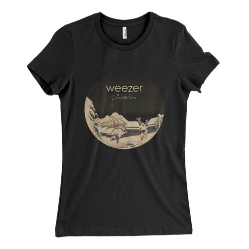 Weezer Pinkerton Cover Rounded Polygon Woman's T shirt