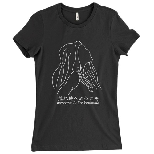Welcome To The Badlands Sketch Woman's T shirt