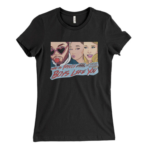 Who Is Fancy Boys Like You Detail Woman's T shirt