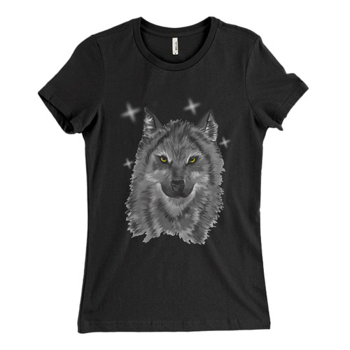 Wolf Skull Vectorized Woman's T shirt