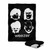 Weezer Cartoon Black And White Blanket