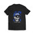 Vintage Los Angeles Baseball Cool Skull Black Man's T shirt